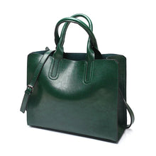 Trunk Tote PU Leather Handbag