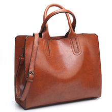 Trunk Tote PU Leather Handbag